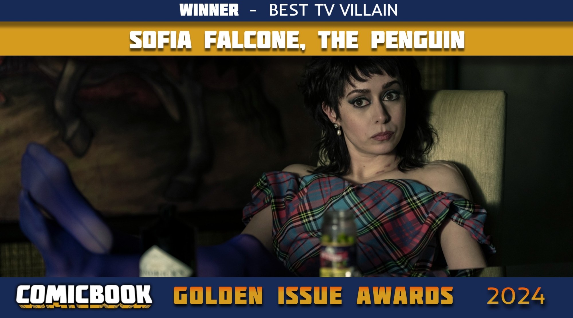 The Penguin’s Sofia Falcone Is the Best TV Villain of 2024 (Golden Issue Awards)