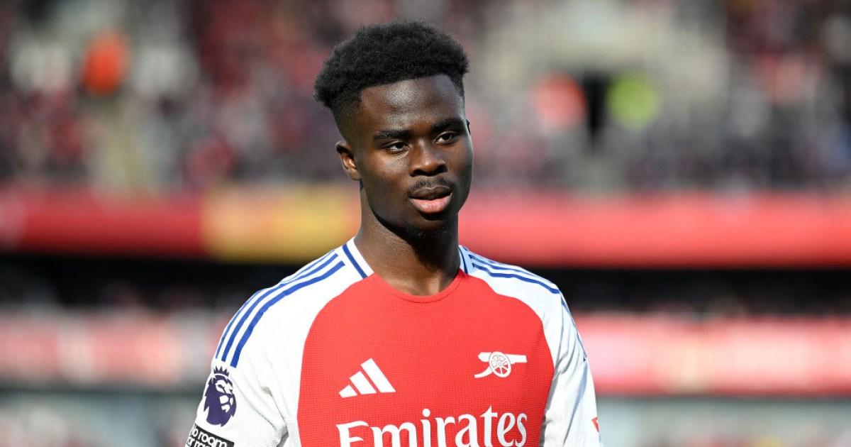 Arsenal told Premier League star is 'perfect replacement' for Bukayo Saka | Football