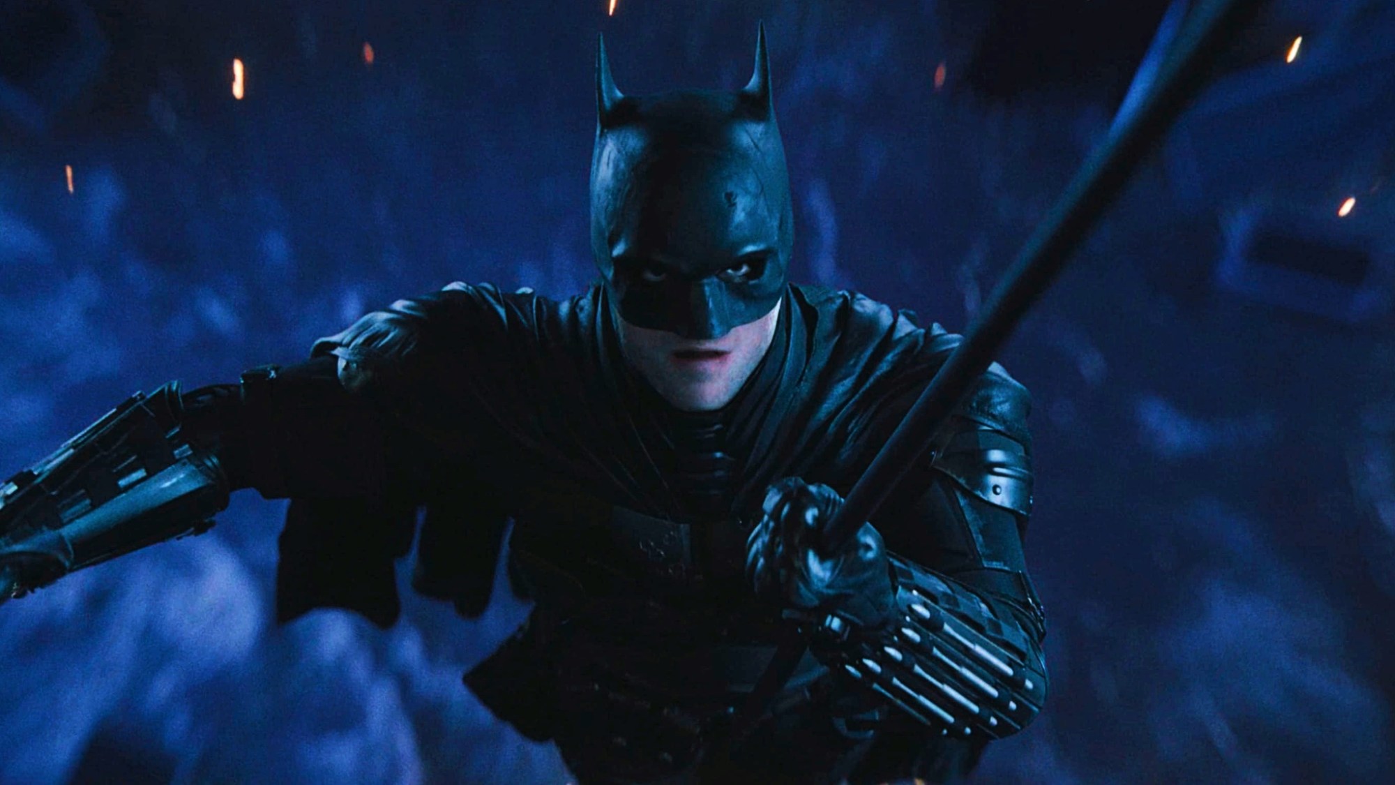 Robert Pattinson as Batman in The Batman