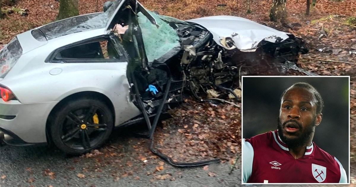 West Ham forward Michail Antonio in hospital after car crash | Football