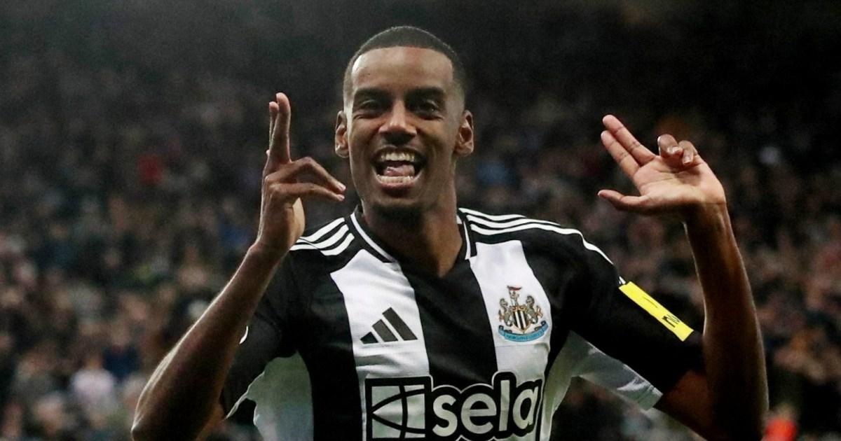 Newcastle United set huge asking price for Arsenal to sign Alexander Isak | Football