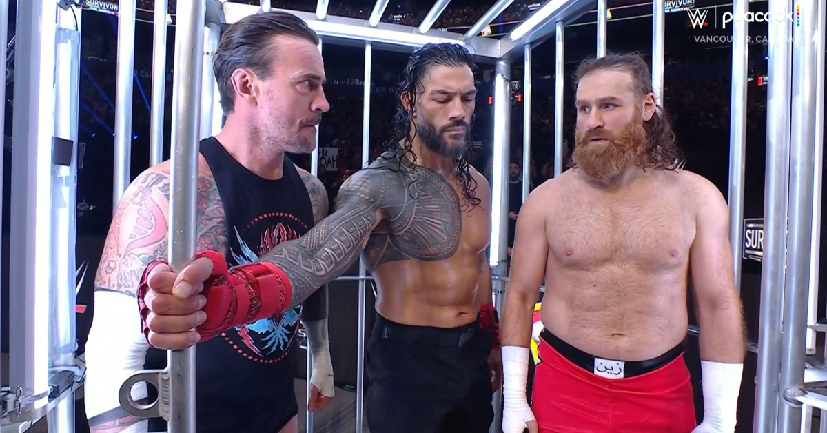 WWE's OG Bloodline gets WarGames Win Despite Roman Reigns and CM Punk Clash