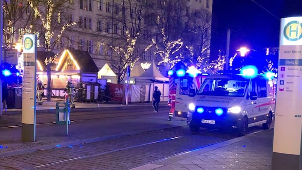 At least 2 killed and 68 injured after car drives into crowd at Christmas market in Germany