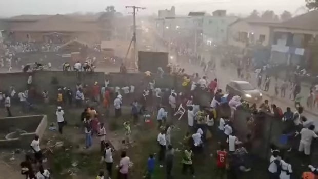 135 killed in Guinea soccer stampede, say human rights groups