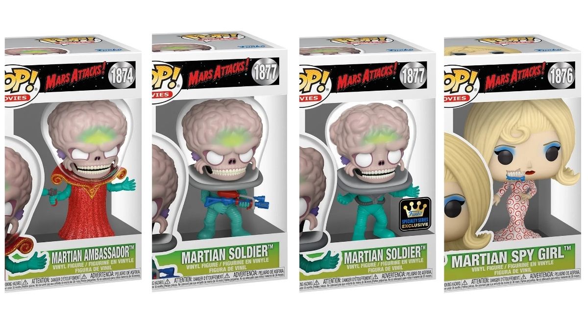 Tim Burton's Mars Attacks Is Back With a New Wave of Funko Pops