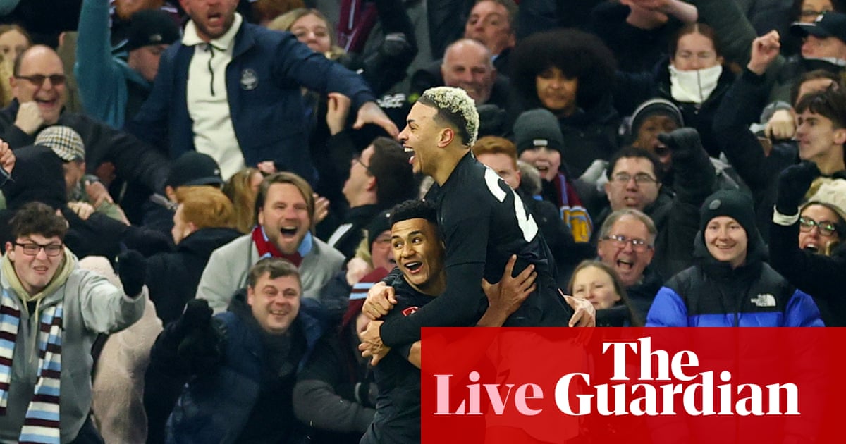 Aston Villa v West Ham United: FA Cup third round – live | FA Cup