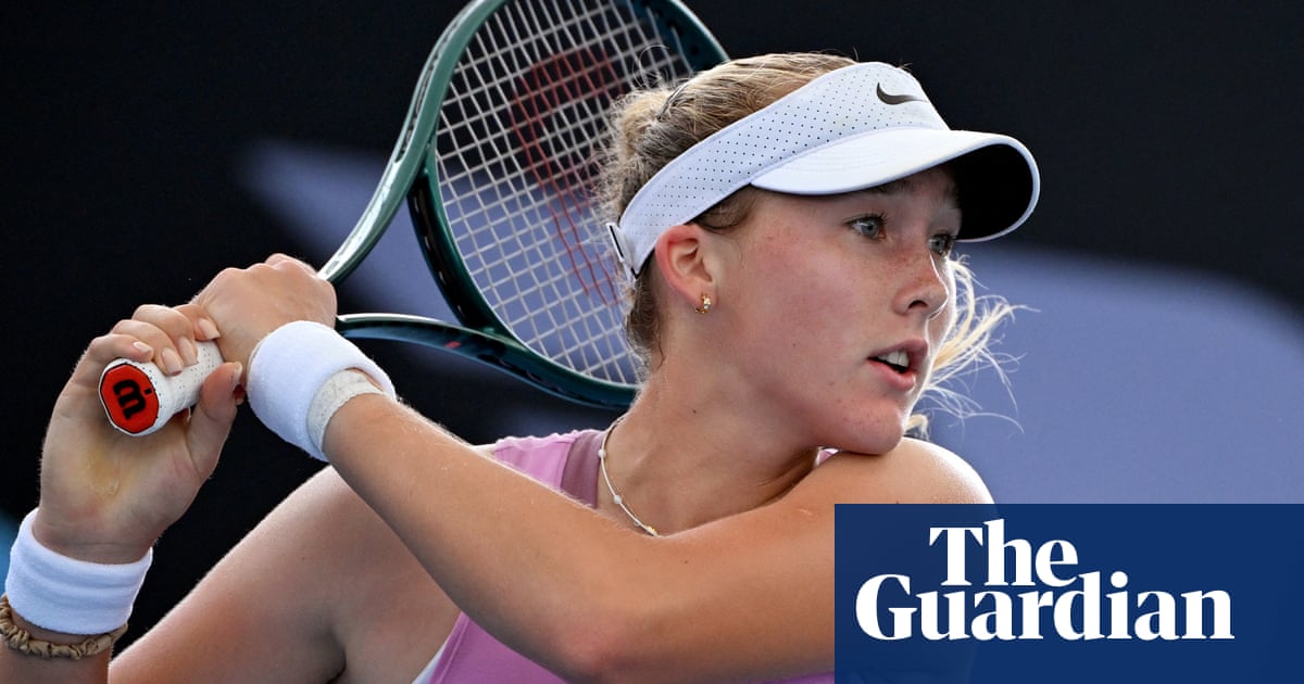 Mirra Andreeva: ‘I would say that I’m still a kid sometimes. I can be a pain’ | Australian Open