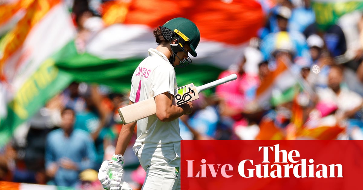 Australia v India: fifth men’s cricket Test, day two – live | Australia cricket team