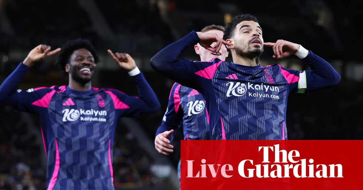 Wolves v Nottingham Forest: Premier League – live | Soccer