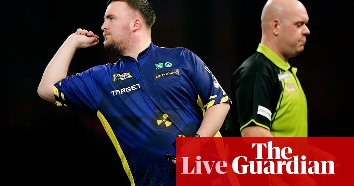 Luke Littler v Michael van Gerwen: PDC World Darts Championship final – live | PDC World Championships