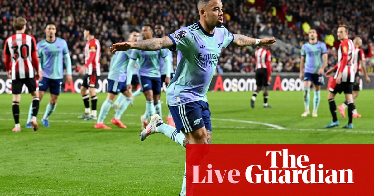 Brentford v Arsenal: Premier League – live | Premier League