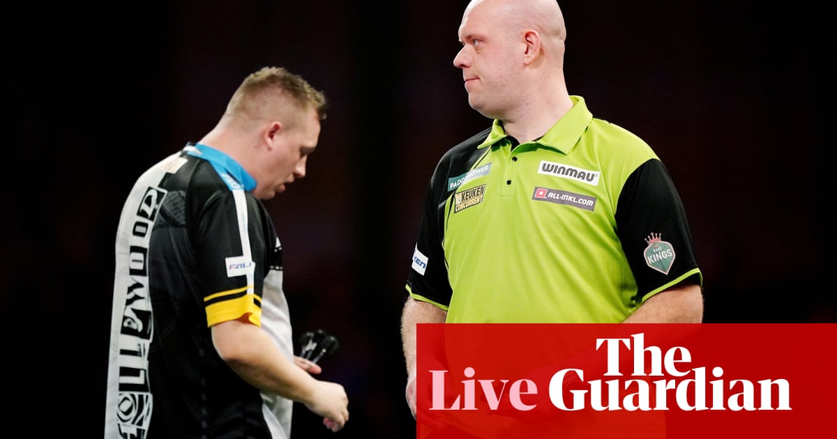 PDC World Darts Championship semi-finals: Dobey v Van Gerwen, Bunting v Littler – live | PDC World Championships