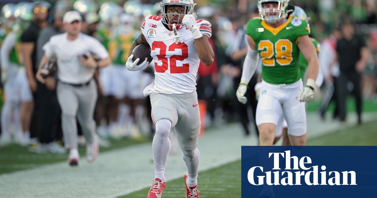 Ohio State thrash No 1 Oregon to join Texas in College Football Playoff semis | College football