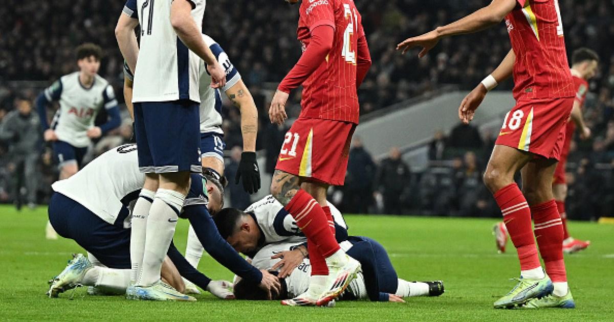 Tottenham provide Rodrigo Bentancur update after scary incident in Liverpool match | Football