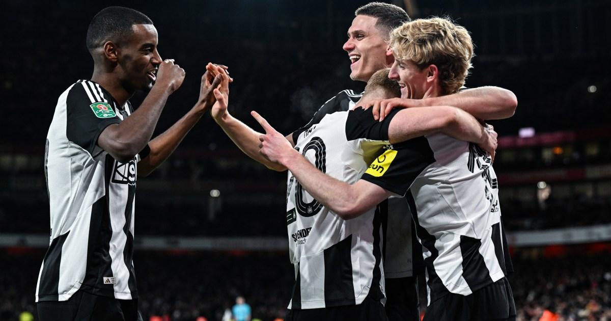 Newcastle star labelled 'best in Europe' after performance in win over Arsenal | Football