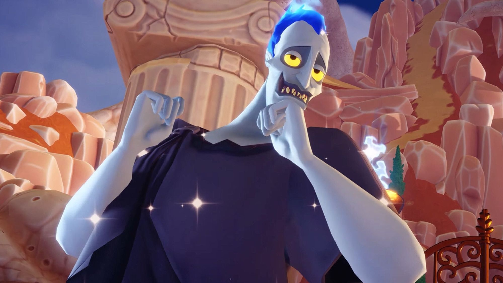 Hades in Disney Dreamlight Valley