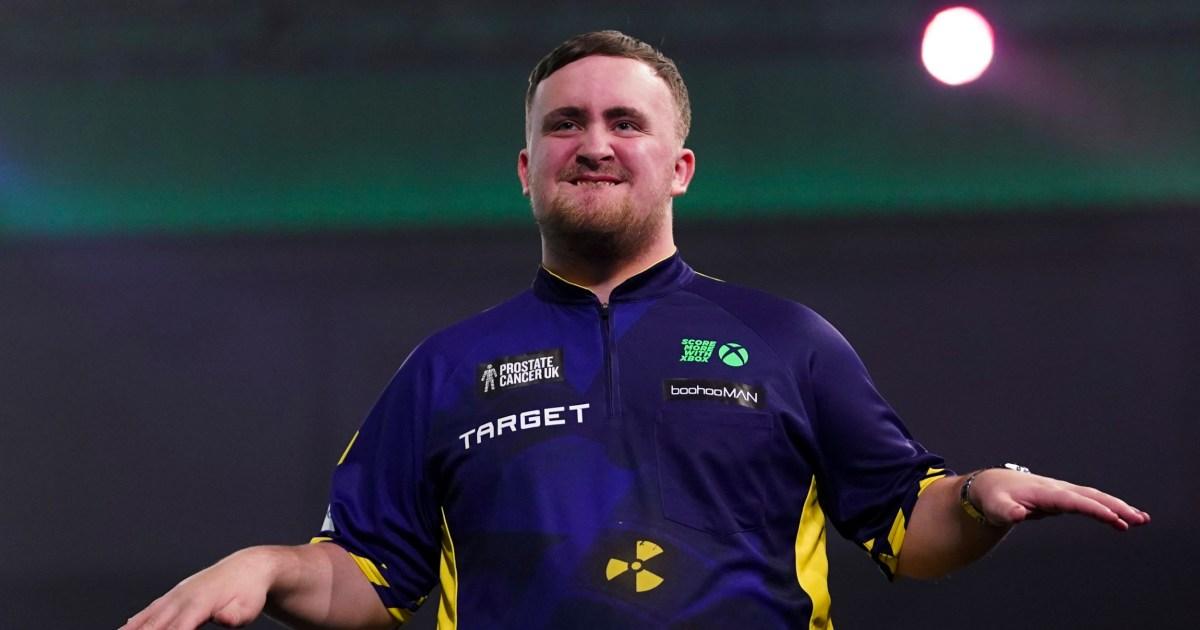 Luke Littler books World Darts Championship semi-final spot after copying Chelsea legend