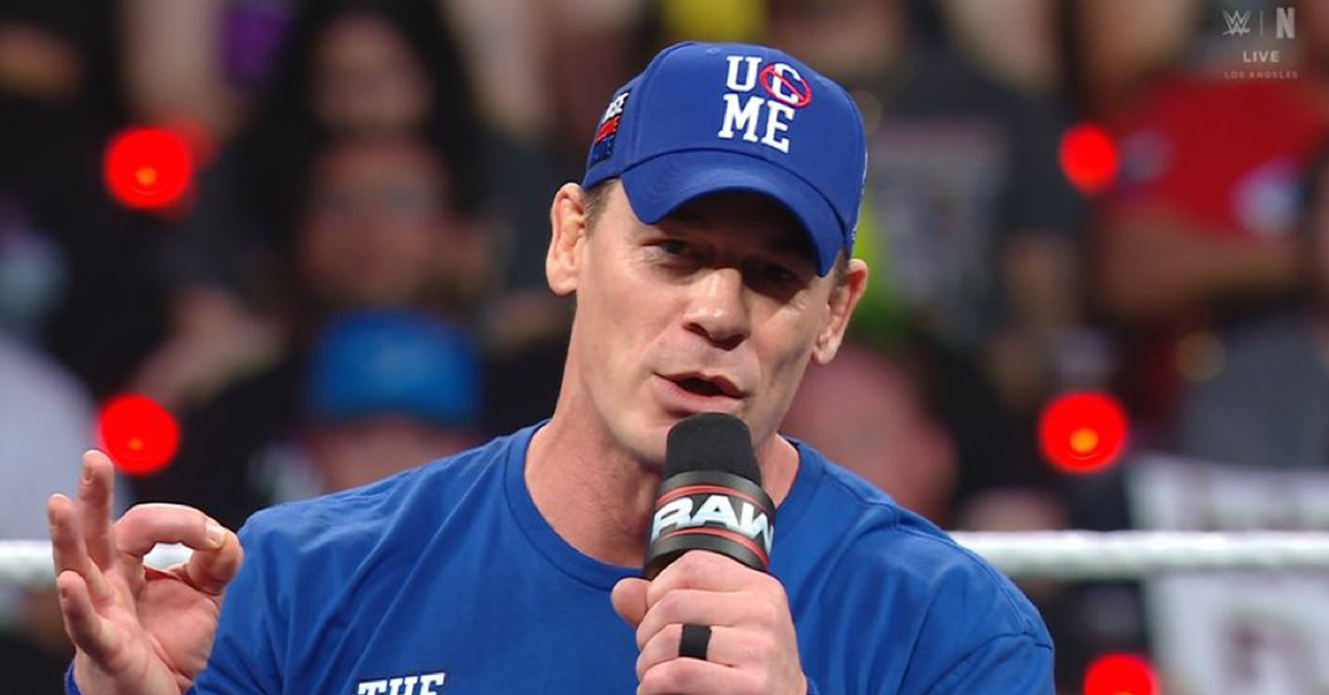 WWE's John Cena Makes Surprise Royal Rumble Announcement