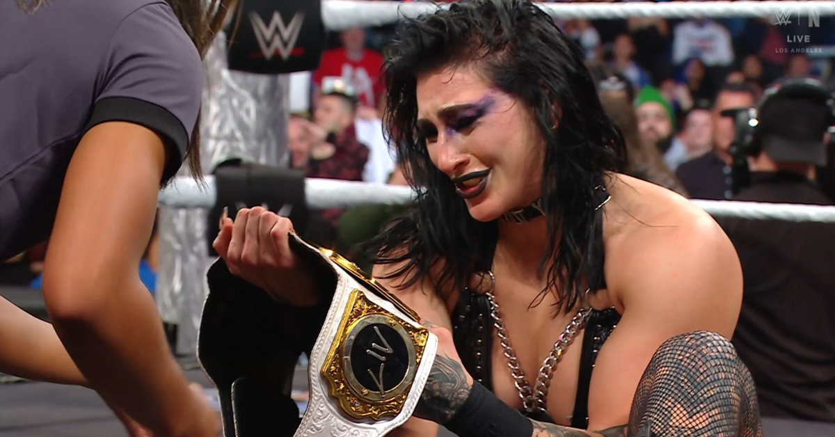 WWE's Rhea Ripley Reclaims Women’s Title, Celebration Crashed by Undertaker