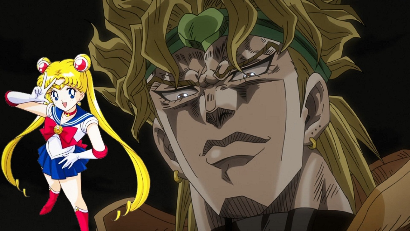 JoJo's Bizarre Adventure x Sailor Moon Crossover Imagines Dio As a Sailor Scout