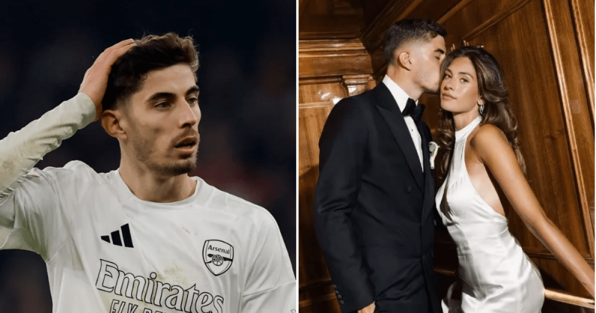 Kai Havertz's wife shares sickening messages after Arsenal's FA Cup loss to Man Utd | Football