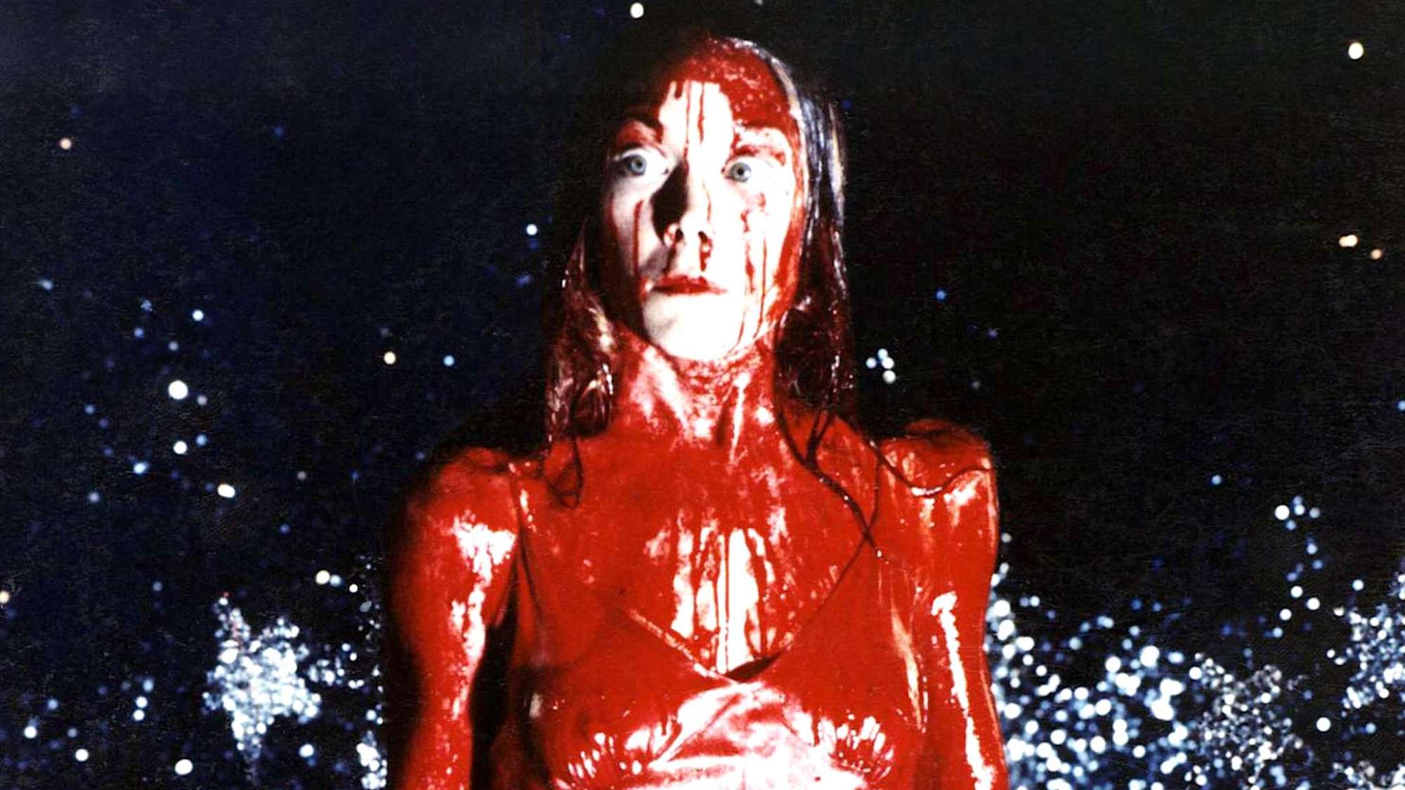 Sissy Spacek as Carrie White covered in Blood in 1976